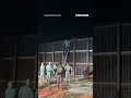 WATCH: Agents rescue person tangled in razor wire, attempting to illegally cross US border #shorts