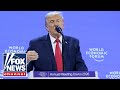 Trump speaks at World Economic Forum CEO dinner in Davos