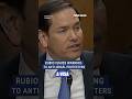 Rubio: Trump admin will revoke student visas from violent anti-Israeli protesters #us #shorts #trump