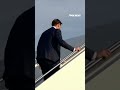 NOW: Vance boards Air Force Two in Switzerland for his return to the United States #news #usa #us