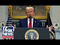 Trump makes announcement from the Oval Office.