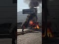 NARCO WARFARE: Cartel members set buses, cars and stores on fire #shorts #us #world #mexico #news