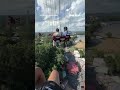 'I’m not doing this s--- no more': Thrill ride turns into a tense wait 260 feet in the air #shorts