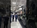 WATCH: President Trump takes a close look at a lineup of Mack Trucks #shorts #trump