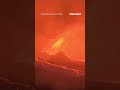 WATCH: Hawaii volcano spews lava as eruption is caught on camera #shorts #foxnews #us #news #viral
