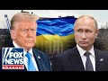Trump asked about stark message to Putin