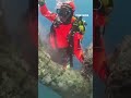 WATCH: Divers restore Christ of the Abyss statue #shorts