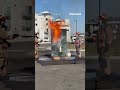 DON'T TRY THIS AT HOME: A frozen turkey erupts in a deep-fryer #shorts #foxnews #us