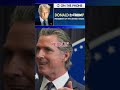 WATCH: Trump takes a jab at Gov Newsom #trump #shorts #gavinnewsom #donaldtrump