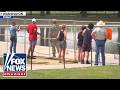 'DISTURBING': Reflecting Pool sealed off with fences after alleged razor attack