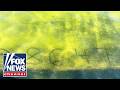 CHILLING vandalism at Reflecting Pool includes threats, blood-written messages