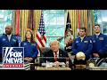 Trump hosts Artemis II astronauts at White House