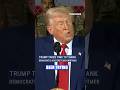 Trump praises Dem Gov. Gretchen Whitmer: 'I'm not supposed to' #shorts #trump #news #politics  #fox
