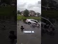 Officers save driver trapped inside sinking vehicle #shorts #usa #us #rescue #viral #news