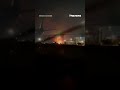 Iraqi Air Force plane BATTERED after Baghdad airport hit in missile attack #foxnews #news #shorts