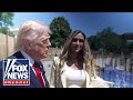 Trump gives SNEAK PEEK at White House ballroom construction