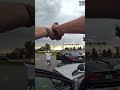 Driver BUSTED for speeding the wrong way on a highway #shorts
