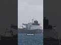 Russian ship docked in Cuba