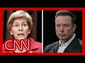 'Hell has frozen over': Elizabeth Warren says she agrees with Elon Musk over megabill