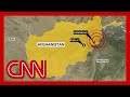Earthquake rocks Afghanistan killing hundreds