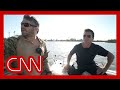 CNN reporter rides along Sanibel Island saving stranded civilians
