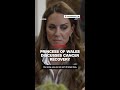 Princess of Wales discusses cancer recovery