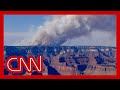 Crews battle wildfire along Grand Canyon North Rim