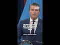 Hegseth: This is not a so-called regime change war
