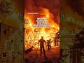 Wildfire scorches historic California gold mining town