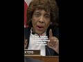 Rep. Maxine Waters fiery exchange with Treasury Secretary