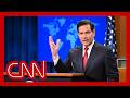 Live: Marco Rubio briefing ahead of Italy & Vatican City trip