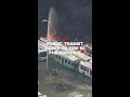 Massive fire erupts at Philadelphia bus yard