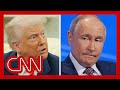 Trump says Putin told him in call he will respond to Ukraine’s weekend drone attacks