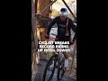 Cyclist breaks record riding up Eiffel Tower