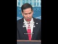 Rubio says Operation Epic Fury 'is over'