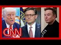 Republicans caught in the middle of Trump-Musk feud