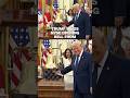 Trump rings NYSE opening bell from Oval Office