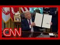 Trump signs executive order rebranding Pentagon as the Department of War