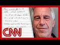 Epstein's alleged suicide note released by court order