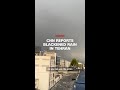 CNN reports blackened rain in Tehran