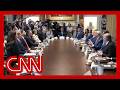 'Everybody has to pay': Trump talks tariffs in Cabinet meeting