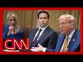 Trump shrugs off questions over Epstein memo, calling them ‘a desecration’