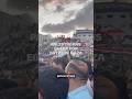 Palestinians cheer for Egypt in Gaza