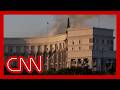 Russia strikes Ukrainian government building for first time, in largest air attack of war