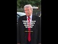 Trump calls reporter’s question 'stupid'