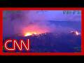 Rapidly growing wildfire prompts thousands of evacuations in California