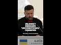 Zelensky demands 'unconditional' ceasefire from Putin