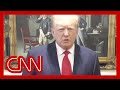 See video Trump posted after he was indicted by DOJ