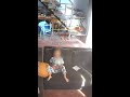 Woman rushes to protect child during