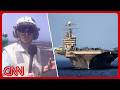 'Things are heating up': Onboard a US warship as Iran ceasefire ends
